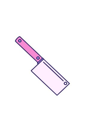 Bir et satırının ikonik dövme imajının canlandırması