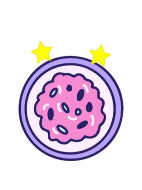 dönen yıldızlar karikatür karikatürünü geleneksel limonlu pirinç yemeği