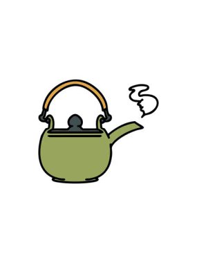 Japon çaydanlığının satış animasyonu.