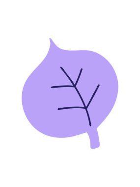 Basit yaprağın hareketli animasyonu