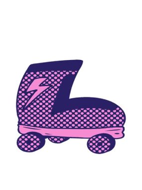 el çizimi çizgi filmin hareketli animasyonu karalamalı paten botu