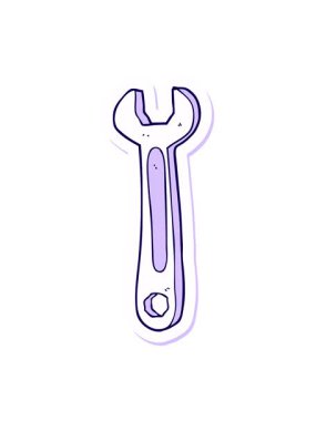 neon ışık efekti çizgi film anahtarının çıkartmasının canlandırması