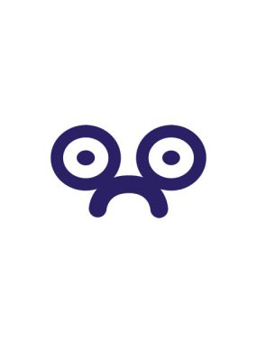 Üzgün bakışlı yüz simgesinin yıldız patlaması animasyonu