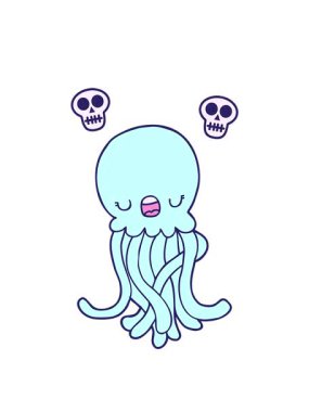 komik denizanalarının kafatası animasyonları