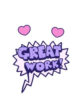 Büyük çalışmanın dönen kalpleri serbest konuşma baloncuğu karikatür sembolü çizildi