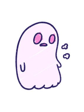 Hayalet Tebeşir Çiziminin hareketli animasyonu