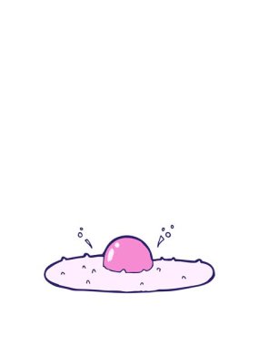 Sahanda yumurta çizgi filminin animasyonunu genişletiyorum.