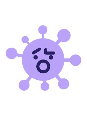 Karışık bağırma virüsünün animasyonunu salla ve durdur