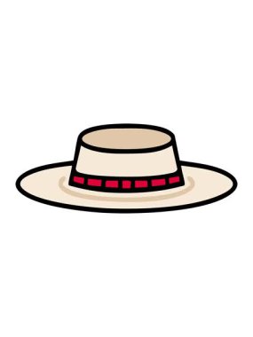 Brezilya şapkasının kıvrımlı hareketli animasyonu