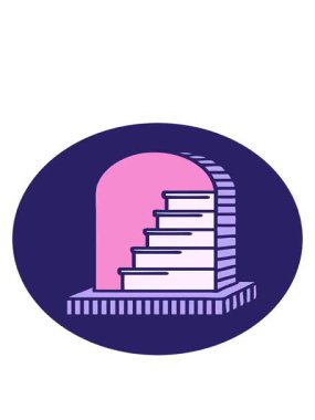 Mezar taşının hareketli animasyonu