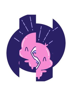 Dövme stili şarkı söyleyen bir pilicin bölünmüş hareket animasyonu