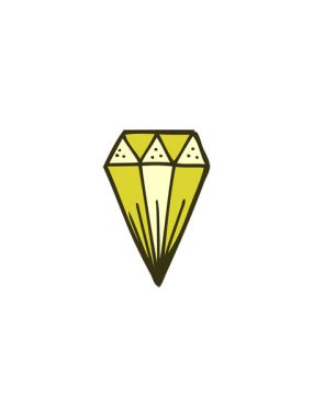 Çizgi film elmas sembolünün renk animasyonu değişiyor