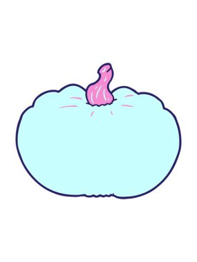 Balkabağı illüstrasyonunun hareketli animasyonu