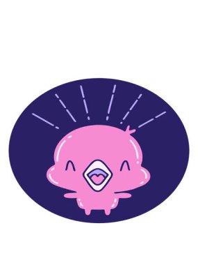 Dövme stili şarkı söyleyen hatunun hareketli animasyonu