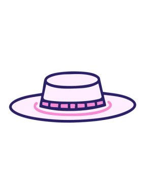 Sivri uçlu Brezilya şapkasının hareketli animasyonu