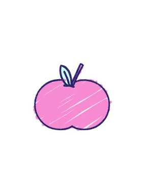 Apple çiziminin gösterişli satış animasyonu