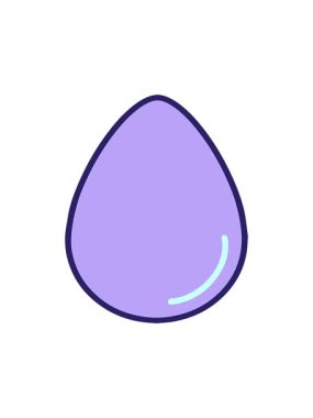 Paskalya bayramı yumurta tasarımının dikkat çekici animasyonu