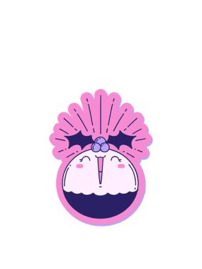 Dövme stili bir çıkartmanın zıplama hareketli animasyonu Noel pudingi söylüyor