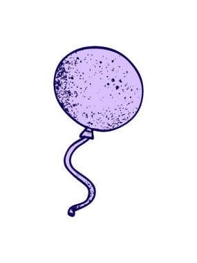 Çizgi film karalama balonunun neon ışık efekti animasyonu