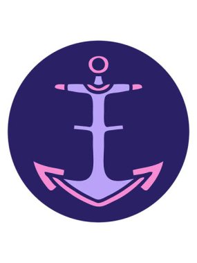 bir çapa dövmesinin canlandırmasını bob ve duraklat