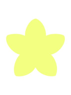 Tek bir Japon çiçeğinin renkli animasyonu değişiyor.