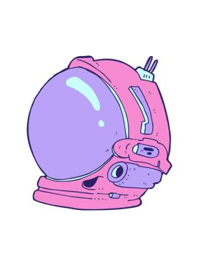 Astronot kaskının animasyonunu bob ve duraklat