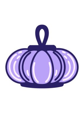 Japon tarzı kağıt fenerin sallanışını salla ve durdur.