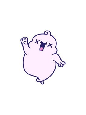 Cadılar Bayramı 'nda sallanan şirin bir hayaletin çizgi filminin yıldız patlaması etkisi.