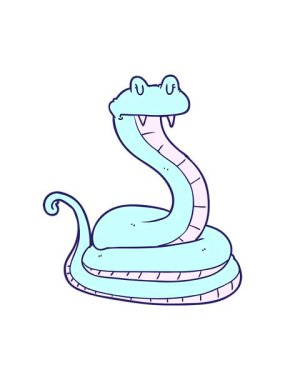 Yılan çiziminin animasyonunu salla ve durdur