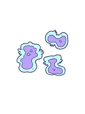 Çizgi film mikroplarının canlanması ve yüzdürülmesi