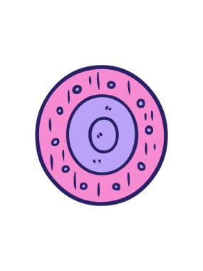 Çizgi film kalkanının yıldız patlaması etkisi animasyonu