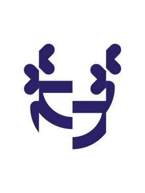 Sırıtan ölü yüz simgesinin bölünen hareket animasyonu