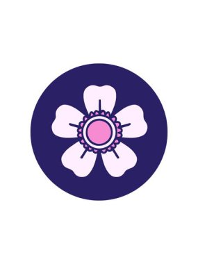 Bir çiçeğin ikonik dövme tarzının canlandırma etkisi