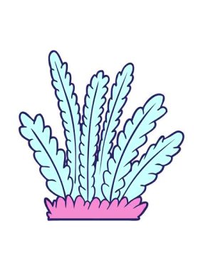 Bitki yetiştiren çizgi filmin hareketli animasyonu