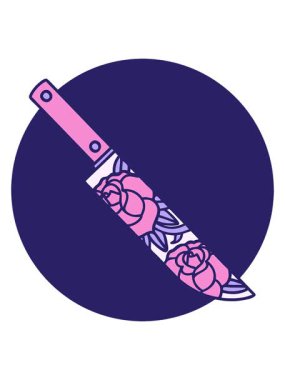 Hançerin çiçeklerle titreşen hareketi.