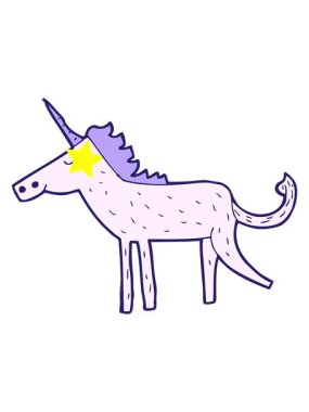 Parlayan yıldızlar tek boynuzlu atın animasyonunu etkiler.