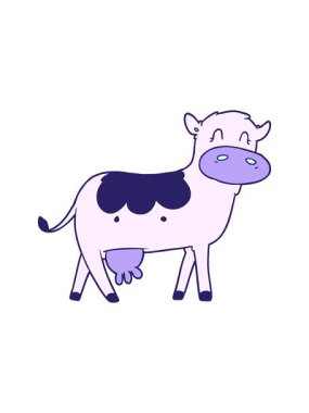 Mandıra ineğinin basınçlı animasyonu