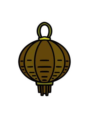 Geleneksel Japon zanaat tarzında yapılmış kağıdın renk animasyonu.