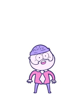 Sakallı adamın zıplama hareketi