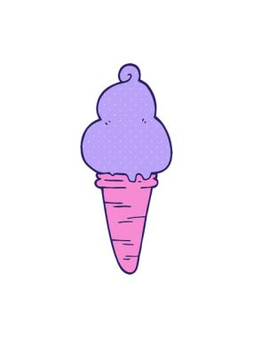 karikatür dondurma karalamalarının animasyonunu kes ve durdur