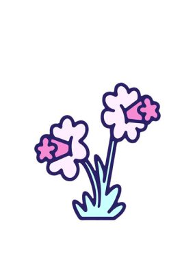 nergis çiçeği dizaynının animasyonunu genişletiyor