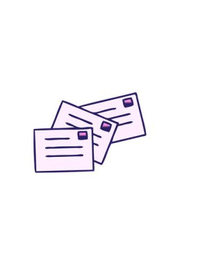 yatay olarak titreşen bir harf gradyan karikatür animasyonu