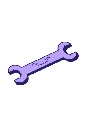 anahtar illüstrasyonunun hareketli canlandırması