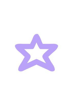 yanıp sönen radyal çizgiler yıldız şekli sembolünün animasyonu