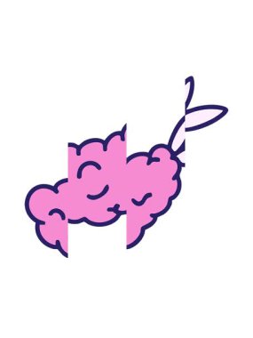 Japon tempura kızarmış shimp aperatif tasarımının bölünmüş hareket animasyonu