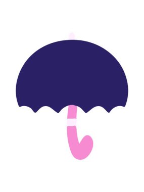 şemsiye çizgi filminin hareketli animasyonu