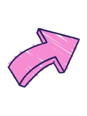 Yön okunun titreşimli hareket animasyonu