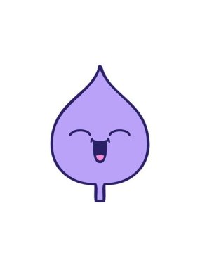 Dışavurumsal yaprak tasarımının çizgi filminin hareketli animasyonu