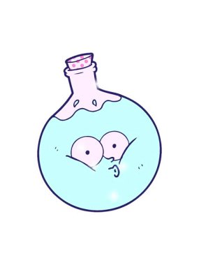 Çizgi film iksiri çiziminin simli etkisi