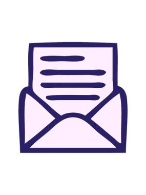 harf ve zarfın basınçlı canlandırması